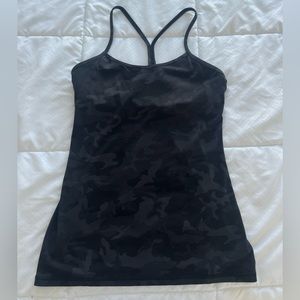 Lulu lemon camo print tank top